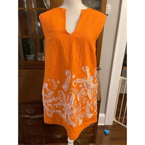 Anthropologie - Maeve Embroidered Tunic Dress size 4 - Picture 9 of 11